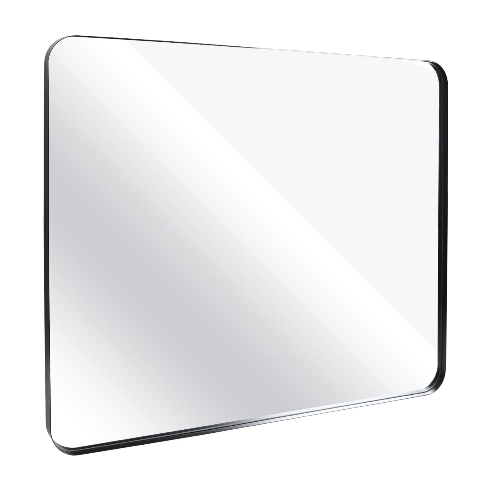 Rectangular Black Wall Mirror For Bedroom Living Room Decor_voghion.com